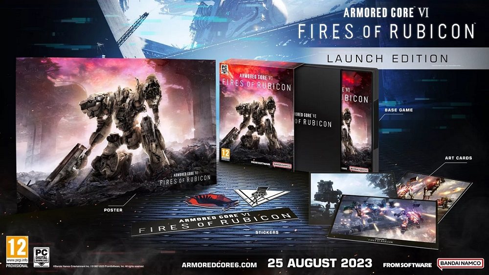 Armored Core VI Fires Of Rubicon Launch Edition PS5 Armored Core VI Fires Of Rubicon Launch Edition PS5