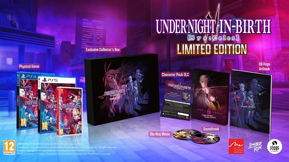 Under Night In-Birth II [Sys: Celes] – Limited Edition PS4