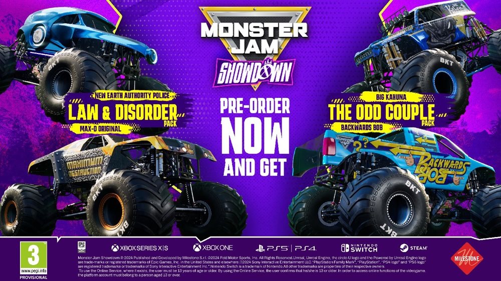 Monster Jam Showdown Day One Edition Xbox