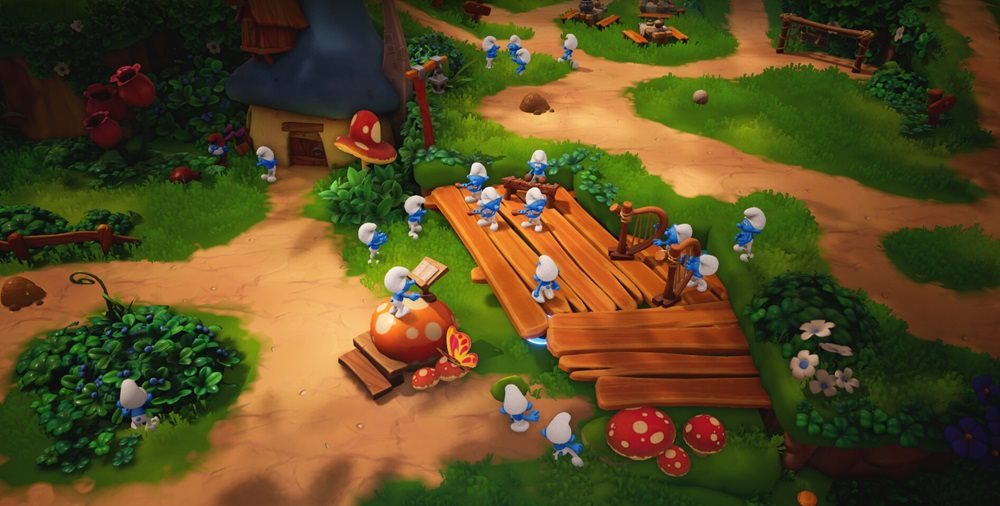 Hra na konzolu The Smurfs: Dreams – Nintendo Switch