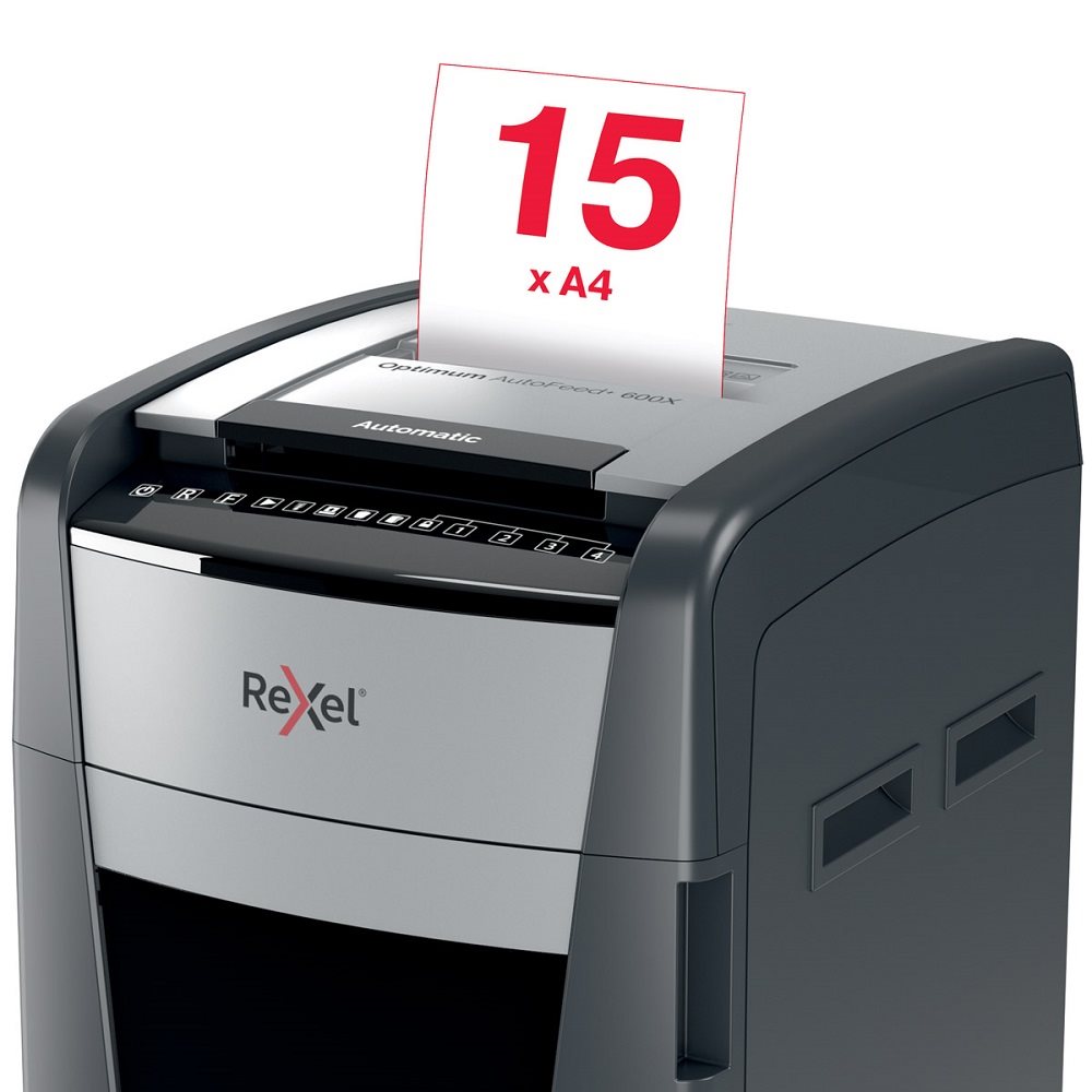 Automatická skartovačka Rexel Optimum AutoFeed+ 600X Automatická skartovačka Rexel Optimum AutoFeed+ 600X