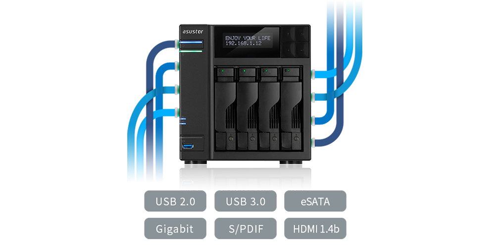 Extensibility with external drives and RAM Rozšiřitelnost externími disky i pamětí RAM