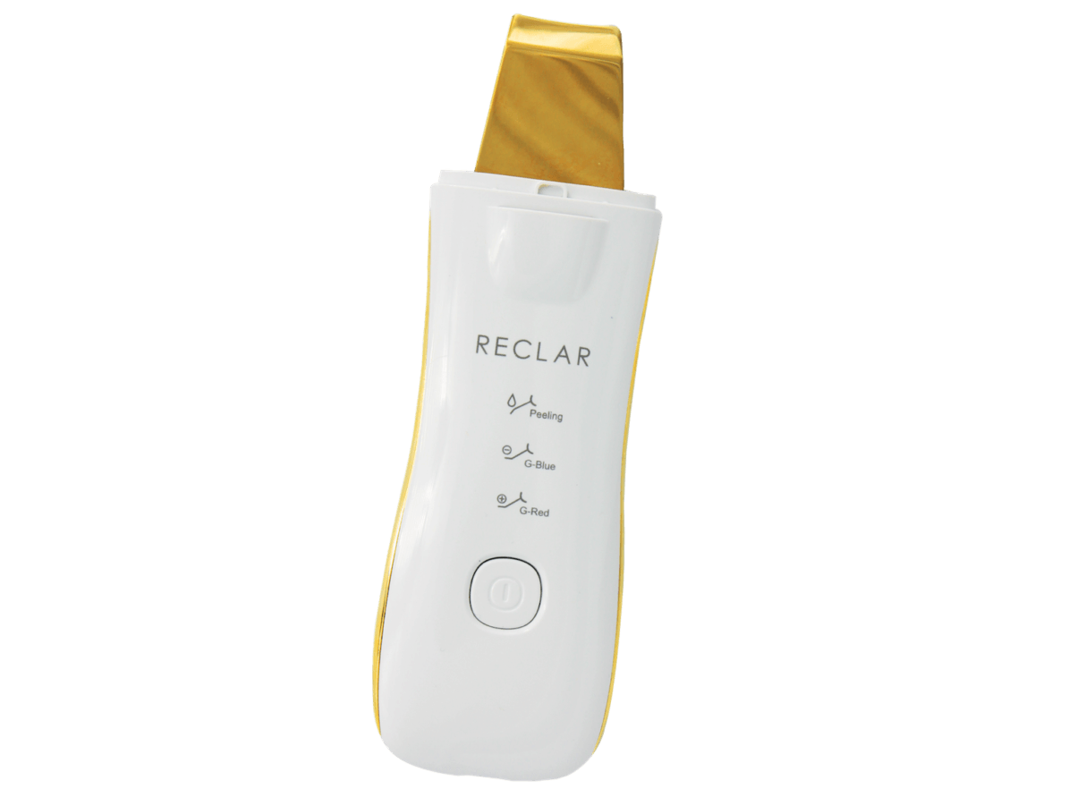 Cosmetic Ultrasonic Skin Scrubber Spatula RECLAR Peeler