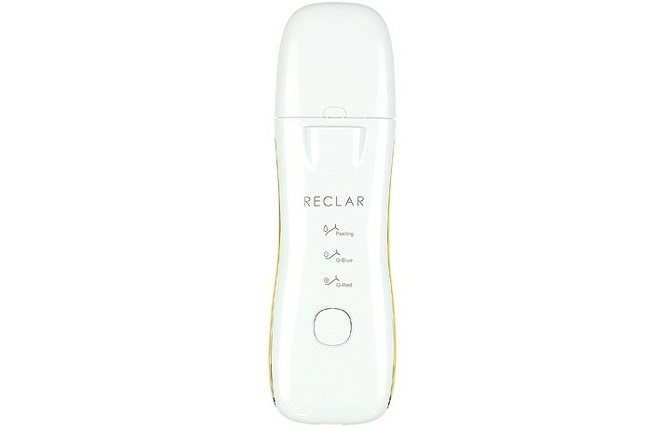 Cosmetic Ultrasonic Skin Scrubber Spatula RECLAR Peeler