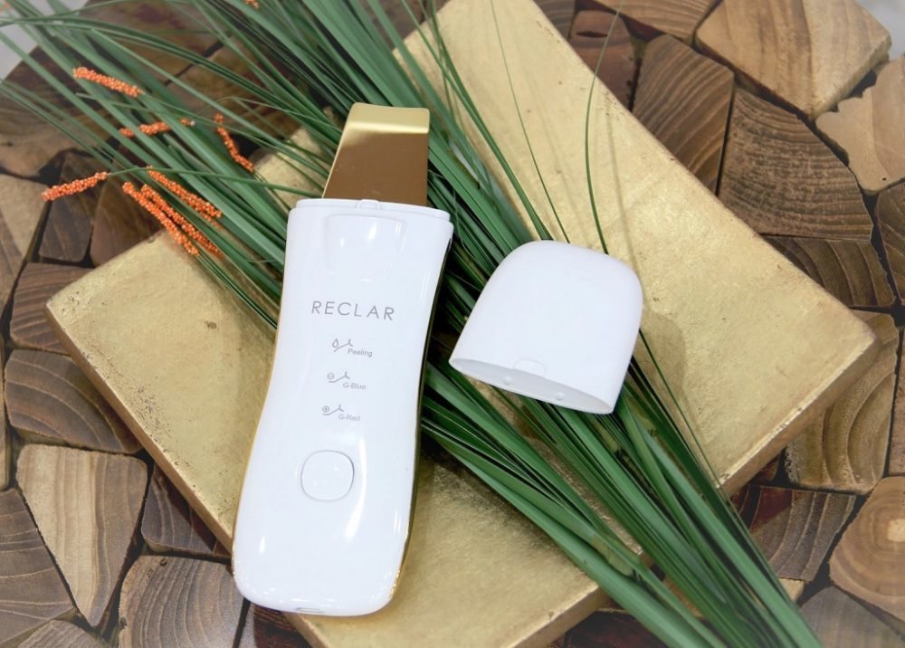 Cosmetic Ultrasonic Skin Scrubber Spatula RECLAR Peeler