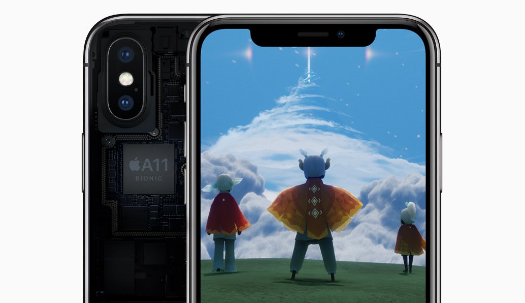 Mobilní telefon iPhone X, A11