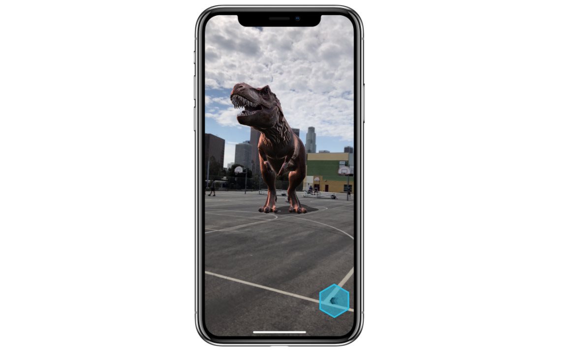 Mobilní telefon iPhone X, AR