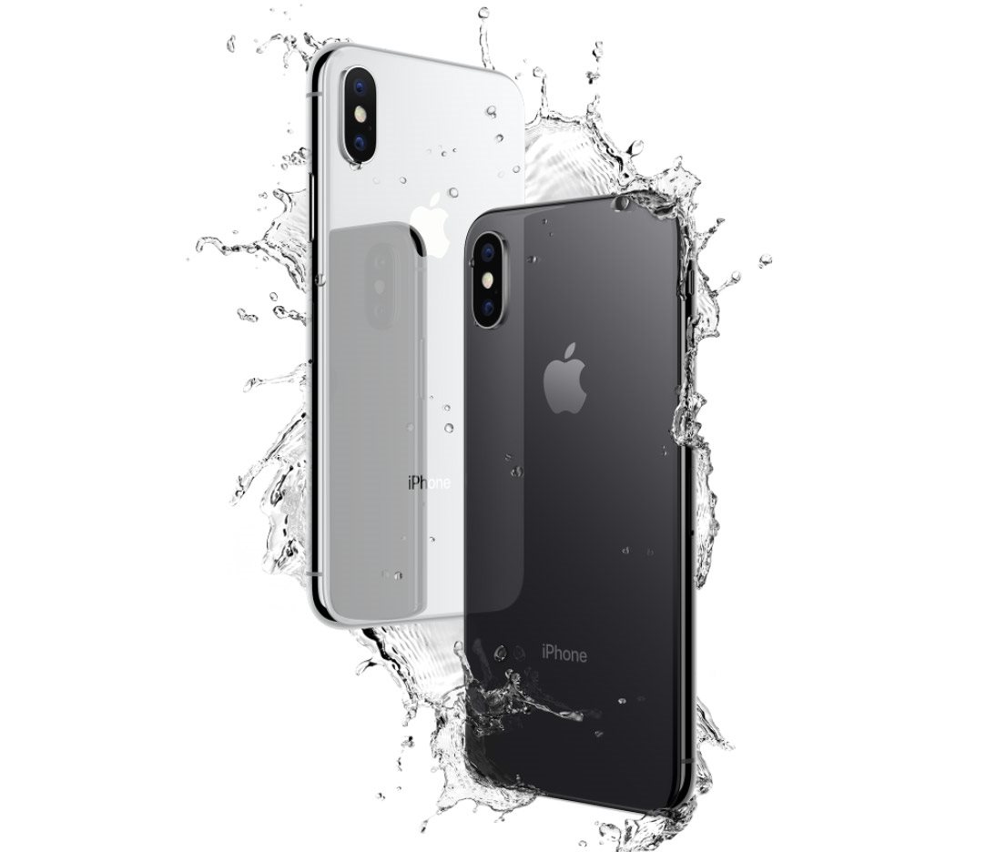 Mobilní telefon iPhone X, odolnost
