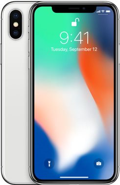 Stříbrný iPhone X