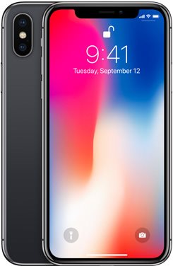 Vesmírně šedý iPhone X
