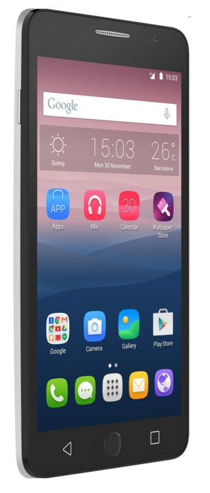  ALCATEL ONETOUCH 5022D POP STAR Black Dual SIM
