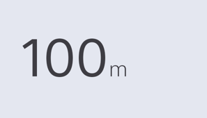 Dosah až 100 metrů