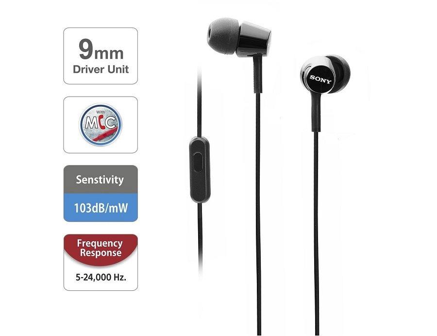Headphones Sony MDR-EX155AP Headphones Sony MDR-EX155AP