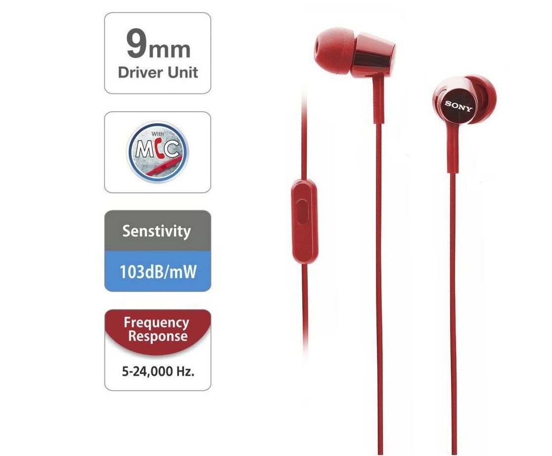 Headphones Sony MDR-EX155AP