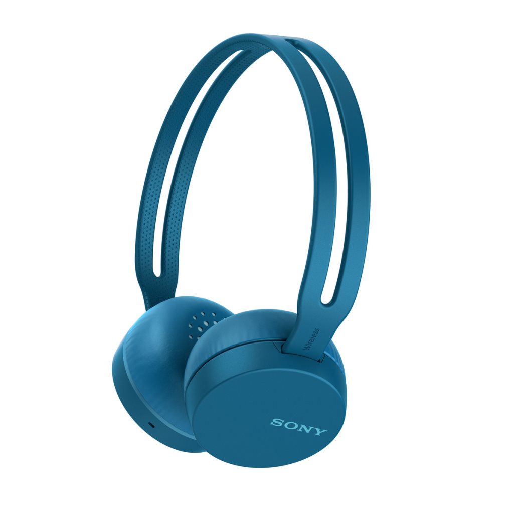 Kabellose Sony WH-CH400 - Kopfhörer Blau