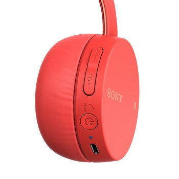 Sony WH-CH400 (červená)