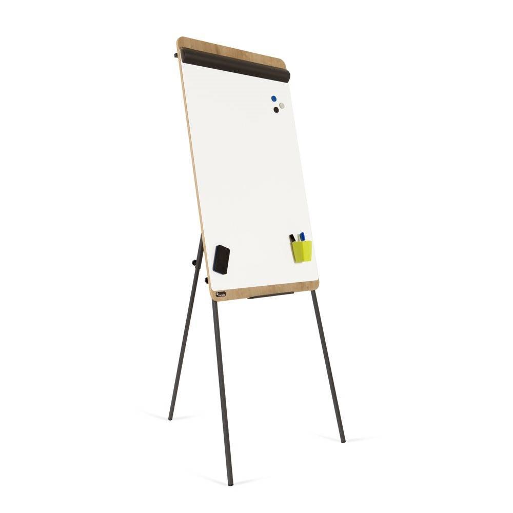 Rocada NAT0610 Magnetic Tripod Flipchart Rocada NAT0610 Magnetic Tripod Flipchart