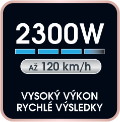 Fén na vlasy Rowenta Premium Care Silence AC - vysoký výkon