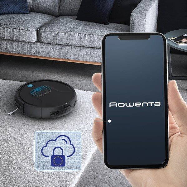 Robotický vysavač Rowenta RR8275WH X-PLORER Serie 45 Aqua Black s mopem Robotický vysavač Rowenta RR8275WH X-PLORER Serie 45 Aqua Black s mopem
