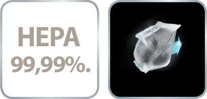 bezúdržbový HEPA filtr
