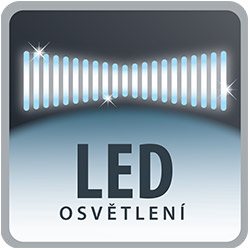 LED osvětlení hubice