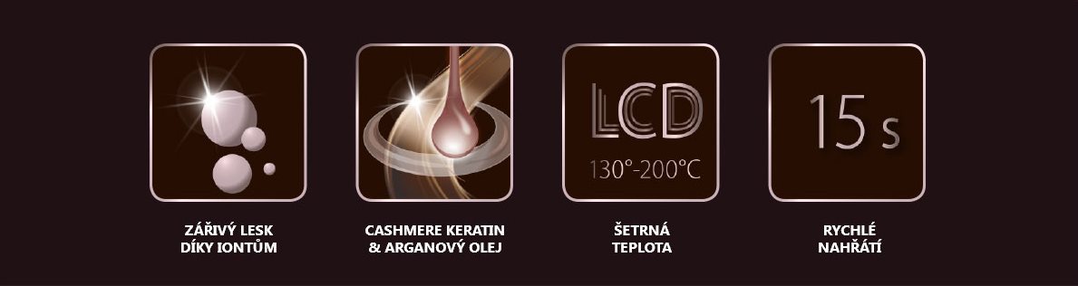 Cashmere keratin a arganový olej