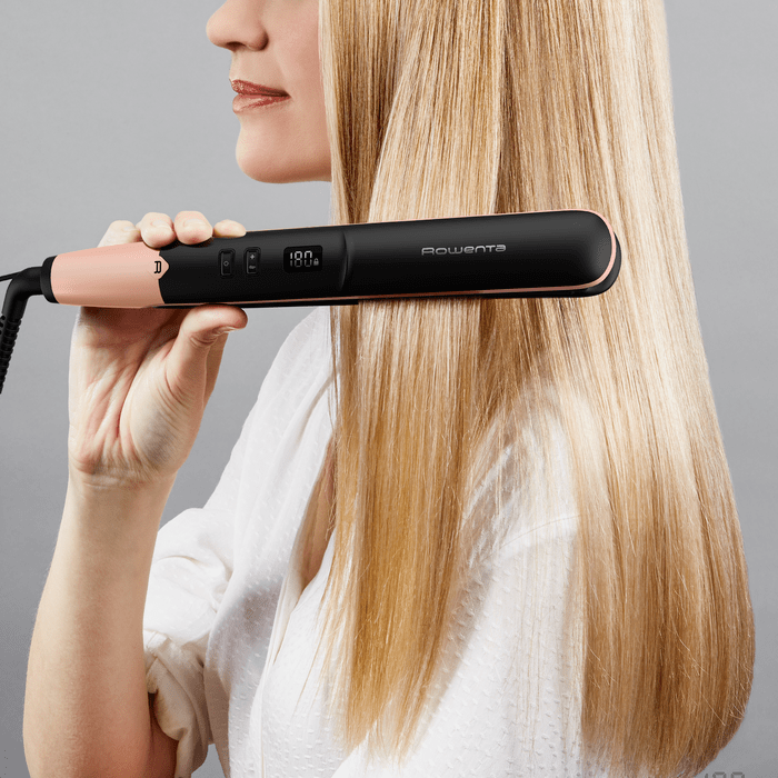 Haarglätter Rowenta SF4620F0 Express Shine Papaya Haarglätter Rowenta SF4620F0 Express Shine Papaya
