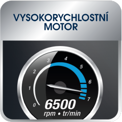 At full speed Zastřihovač Rowenta TN9160F0 Trim & Style - motor 6500 rpm