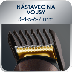 Choose your style Zastřihovač Rowenta TN9160F0 Trim & Style - nástavec na vousy