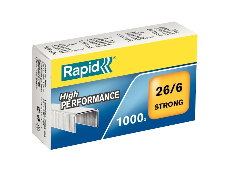 RAPID Strong 26/6 - balení 1000 ks