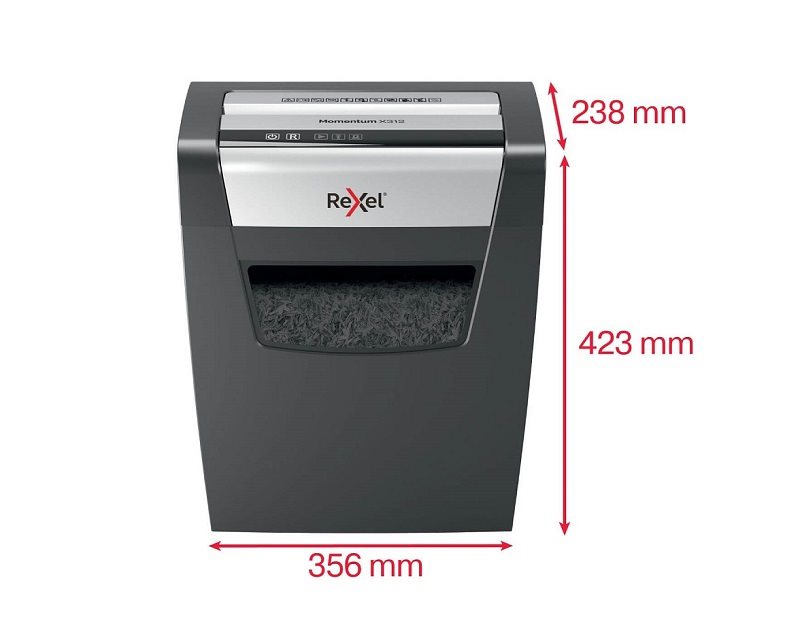 Skartovač Rexel Momentum X312