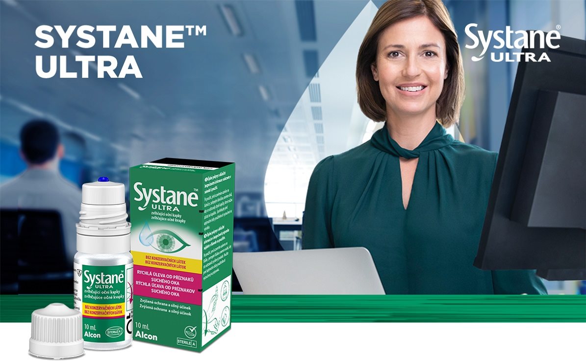 Zvlhčující oční kapky Systane™ ULTRA