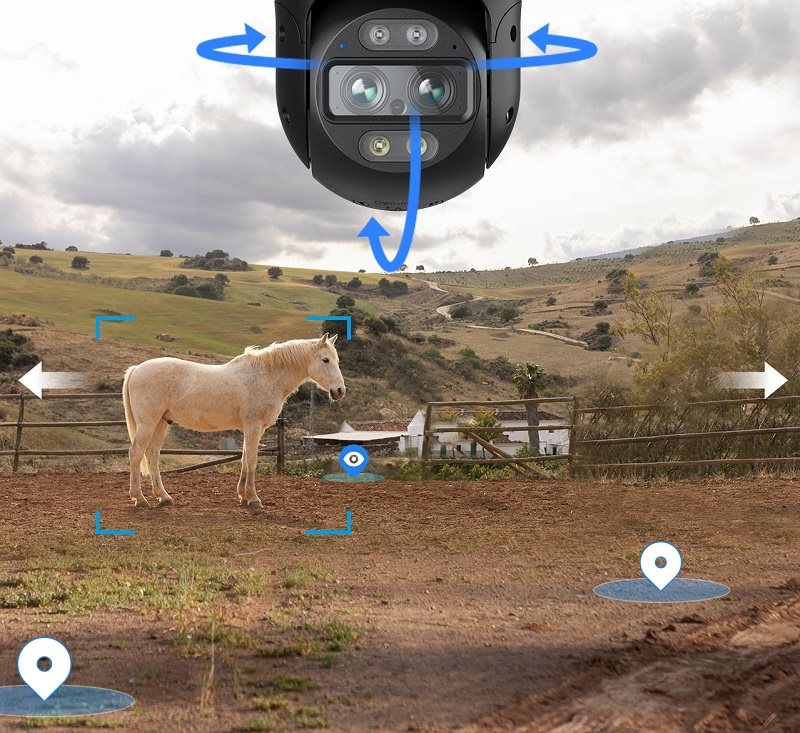 Kamera bezpečnostná Reolink Trackmix Wired LTE 