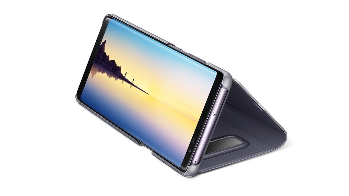 Pouzdro na mobilní telefon Samsung EF-ZN950C Clear View Cover