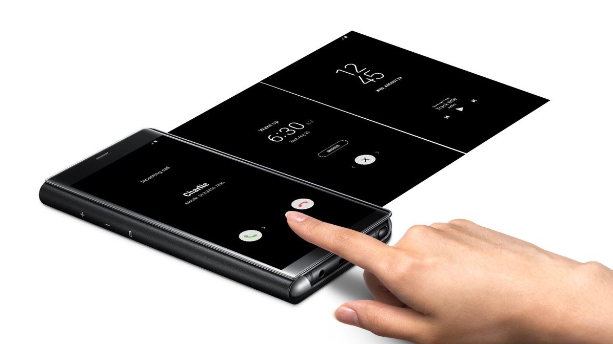 Pouzdro na mobilní telefon Samsung EF-ZN950C Clear View Cover