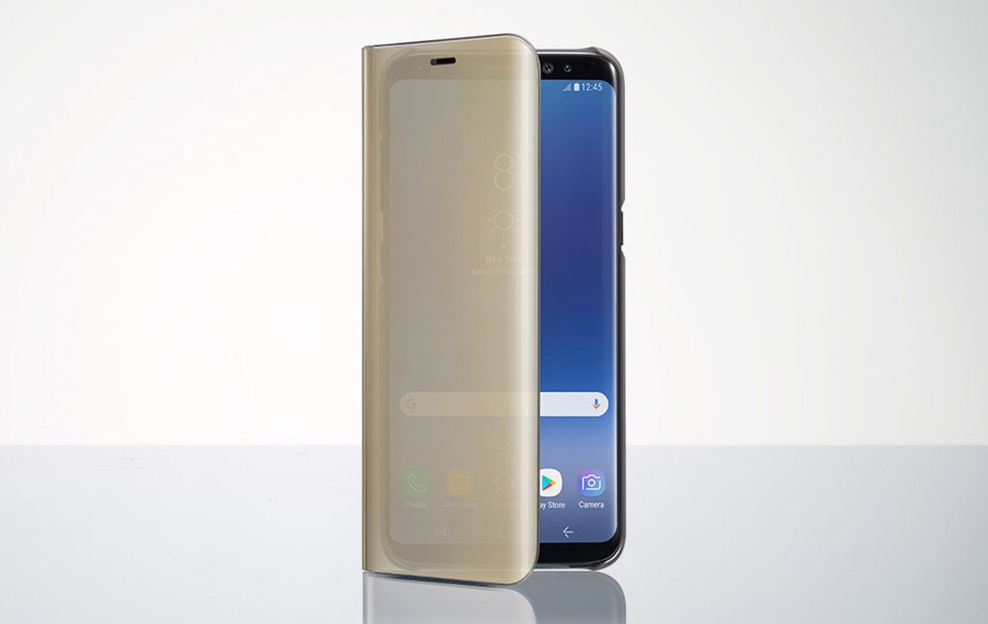 Notifications S8 Clear View Standing Cover