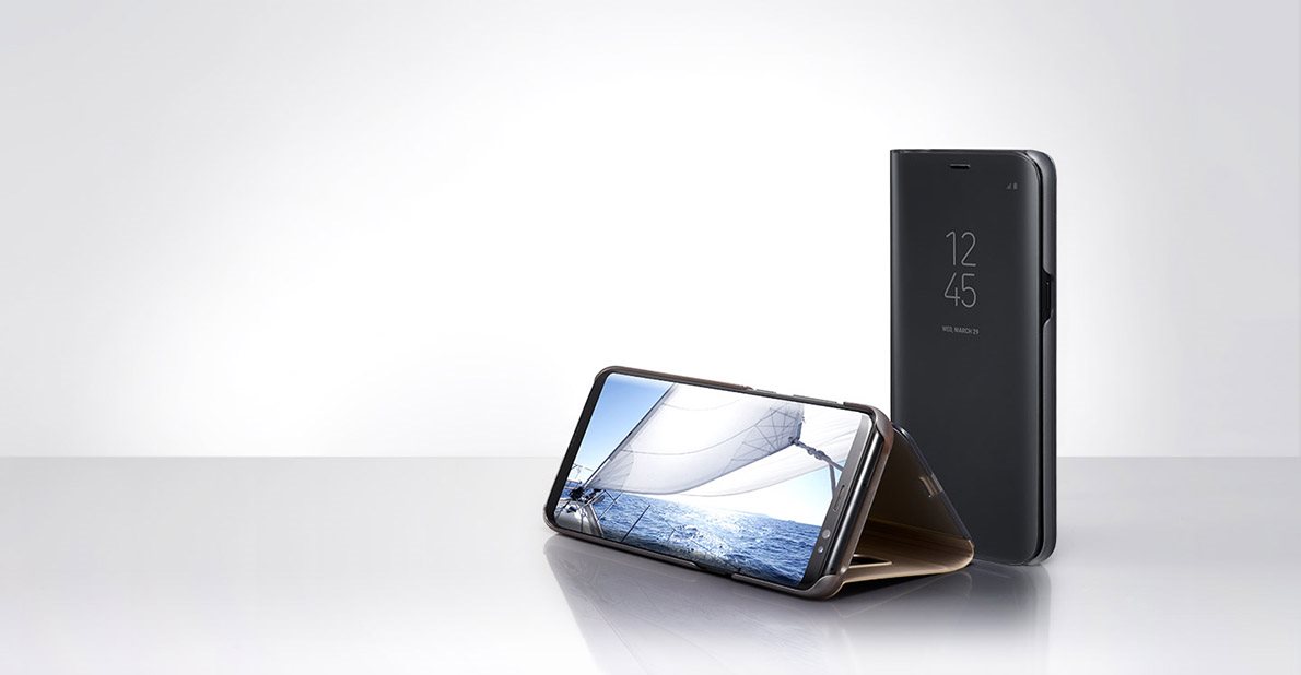 Optimal viewing angle S8 Clear View Standing Cover