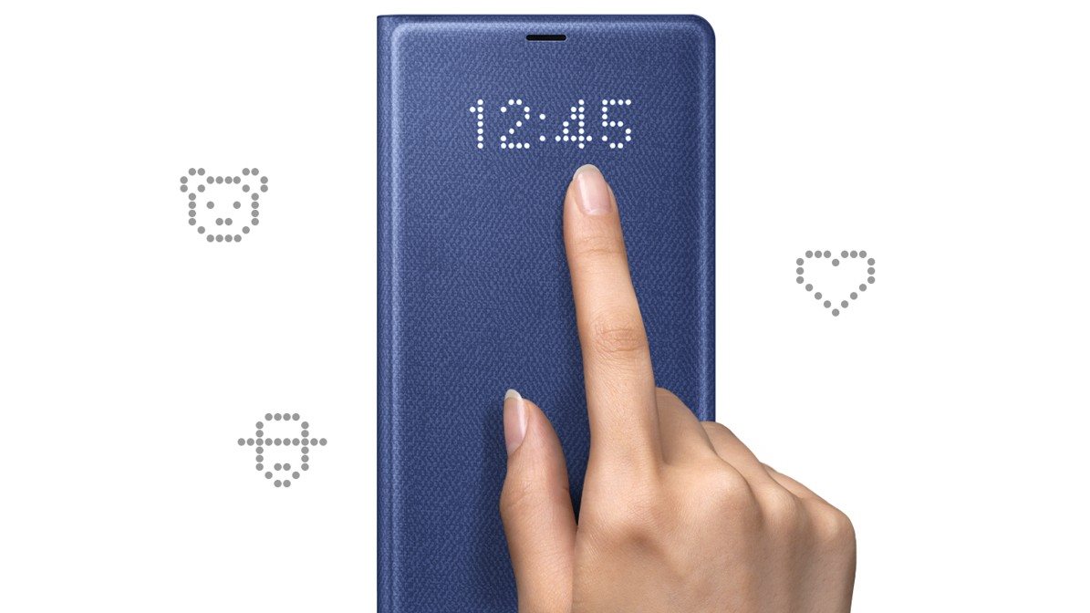 Pouzdro na mobilní telefon Samsung EF-NN950P LED View pro Galaxy Note8