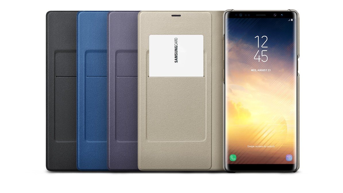 Pouzdro na mobilní telefon Samsung EF-NN950P LED View pro Galaxy Note8