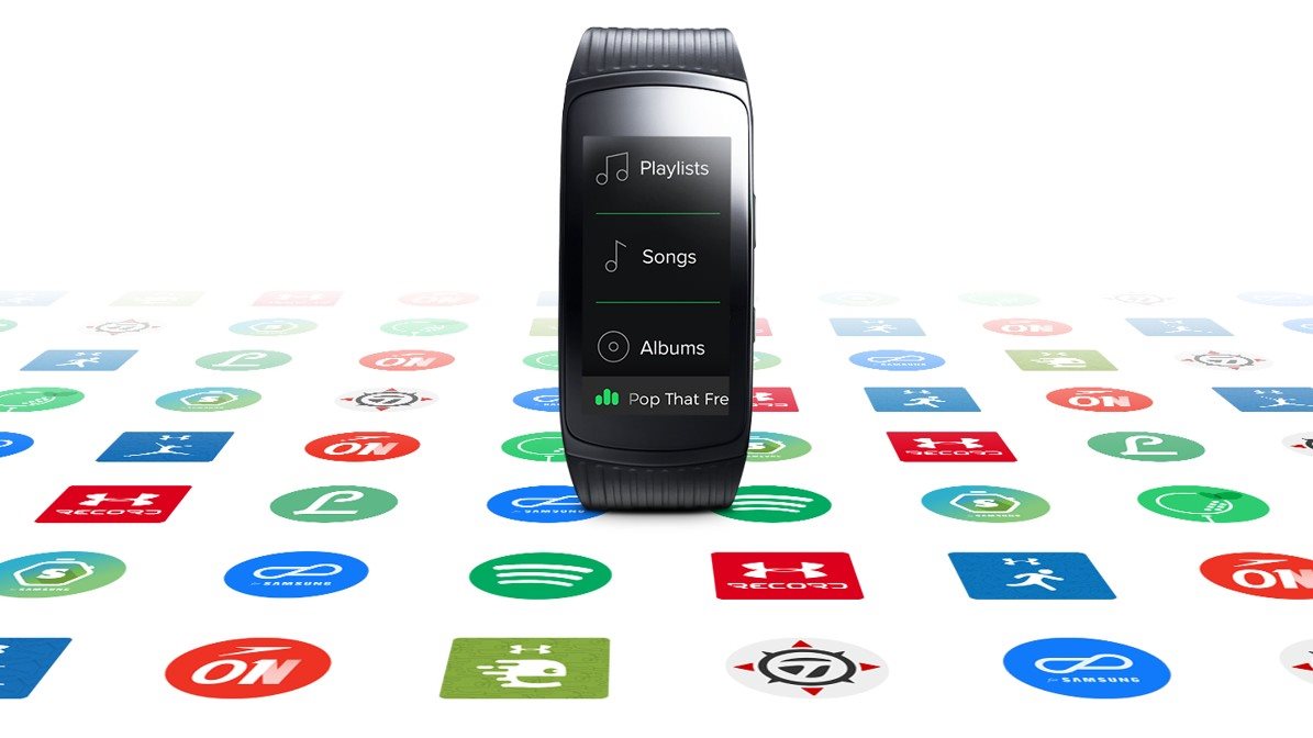 gear fit2 pro black