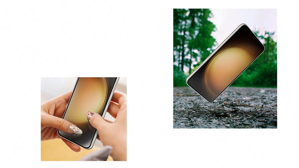 Originální ochranná fólie na mobil Samsung Galaxy S23+ Originální ochranná fólie na mobil Samsung Galaxy S23+
