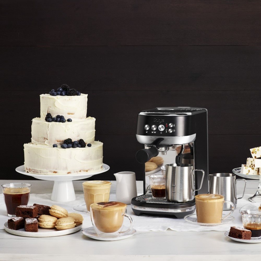 Lever coffee machine Sage SES500BTR Espresso Black Truffle SAG