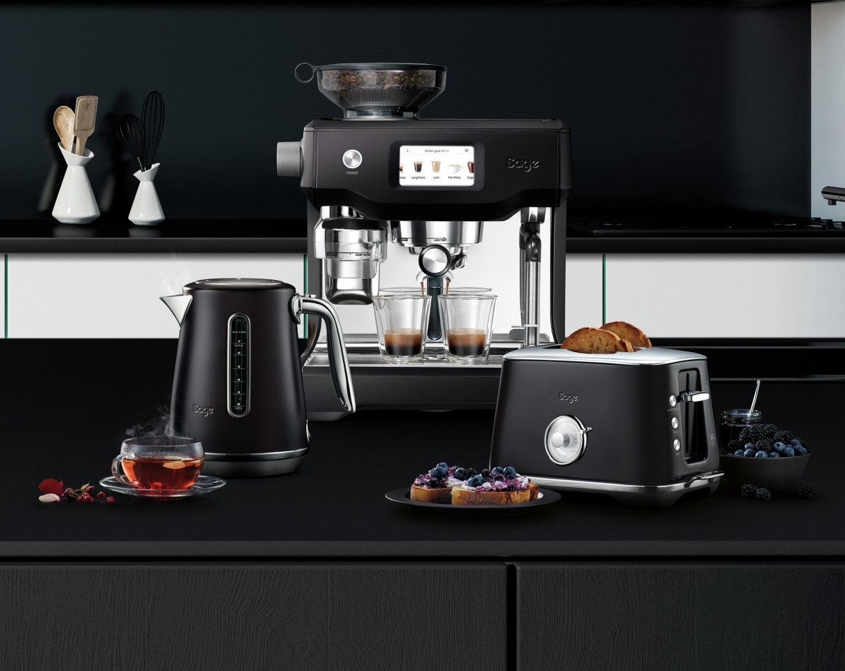 Lever coffee machine Sage SES990BTR Black Truffle