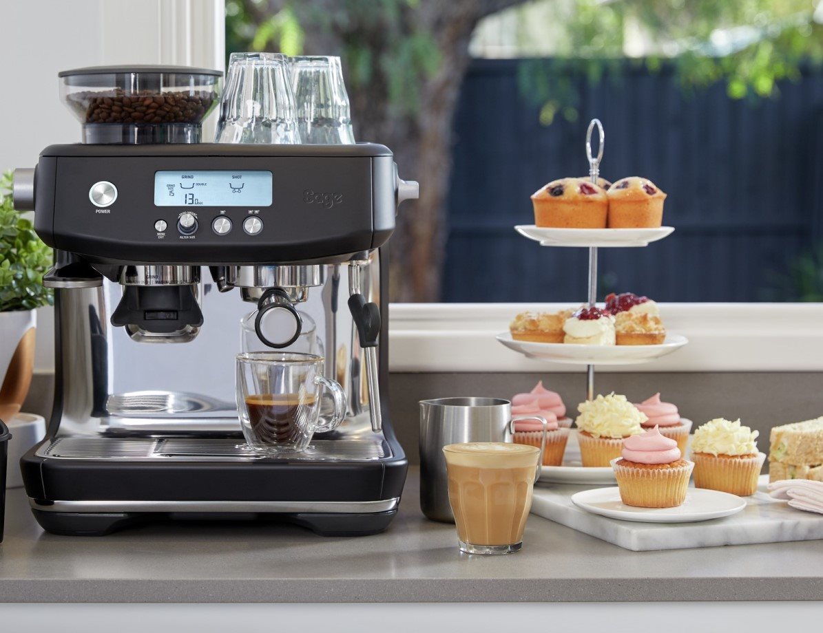 Lever coffee machine SAGE SES878BST Espresso Black StainSteel