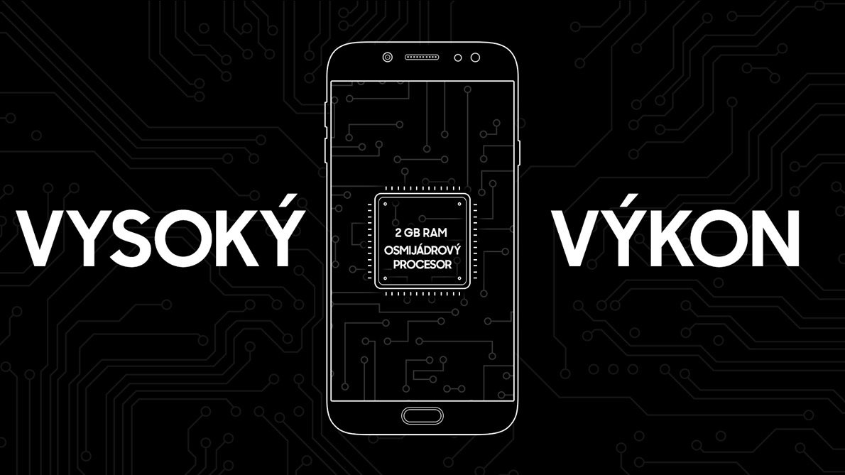 Eight-core processor Mobilní telefon Samsung Galaxy J5 (2017)