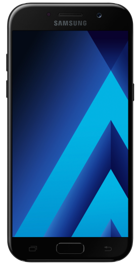 Samsung Galaxy A3 (2017) Přední strana telefonu Samsung Galaxy A3 (2017)