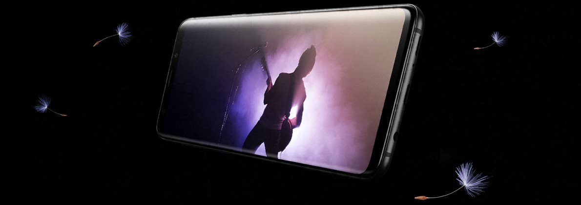 Samsung Galaxy S9+ Duos černý, zvuk