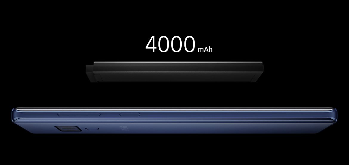 Samsung Galaxy Note9, baterie