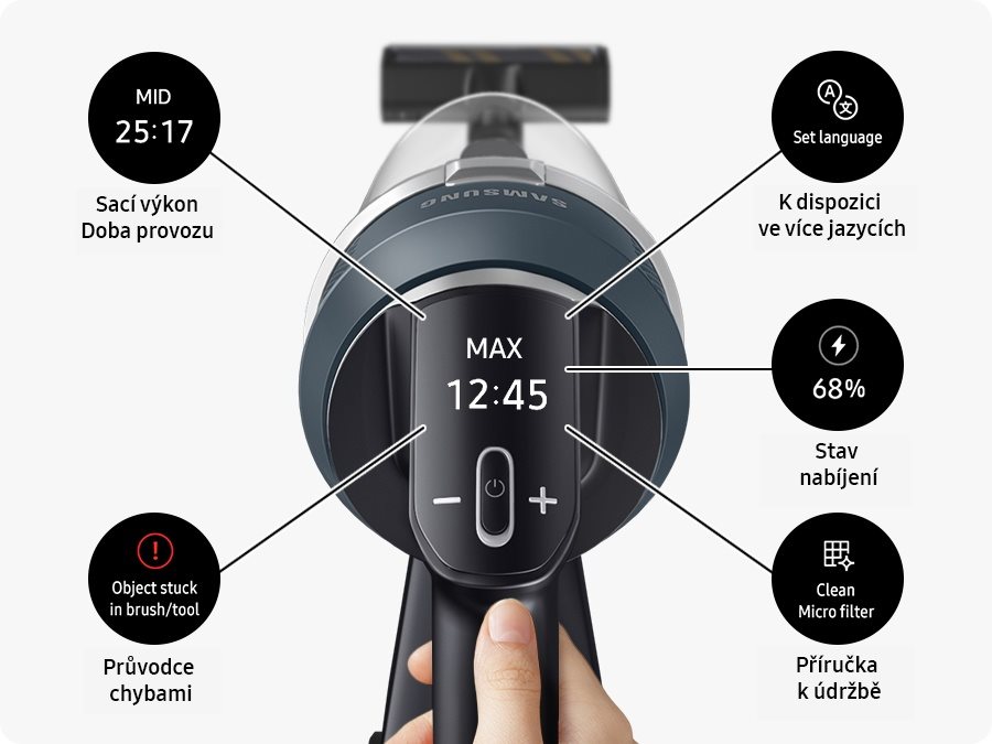 Samsung JET 95 premium VS20C954FTB/GE stick vacuum cleaner