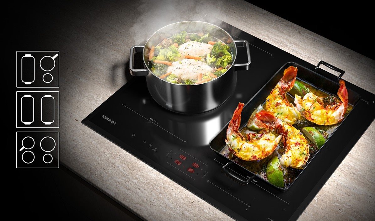 SAMSUNG NZ64B5066GK/U2 smart induction hob